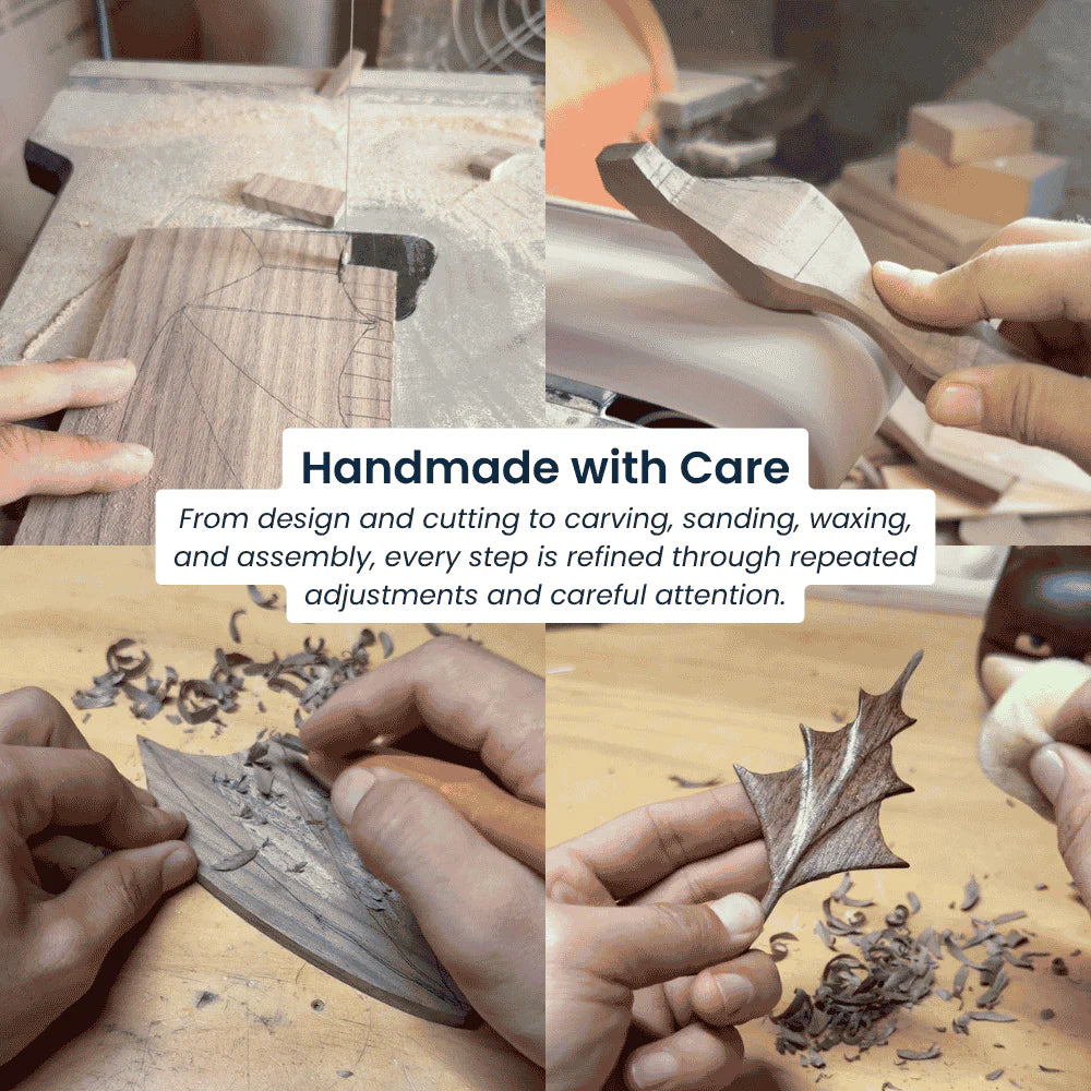 SigiBeam™ Handcrafted Wooden Dragon Automaton