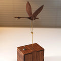 SigiBeam™ Handcrafted Walnut Swan Automaton
